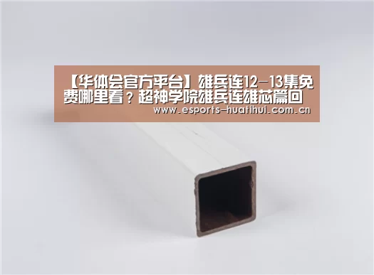 【华体会官方平台】雄兵连12-13集免费哪里看?超神学院雄兵连雄芯篇回归(图1) 华体会官方网站入口